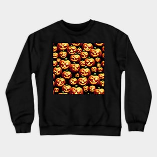 Halloween Pumpkins Jack o Lantern Pattern, model 4 Crewneck Sweatshirt